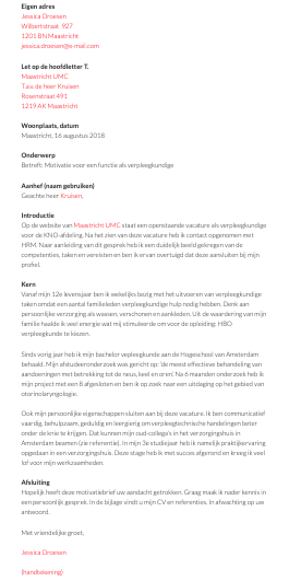 Korte Motivatiebrief Schrijven (2025)