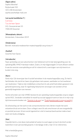 Voorbeeld Motivatiebrief Opleiding (2025)