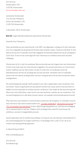 Top 3 Motivatiebrief Voorbeelden (2025)